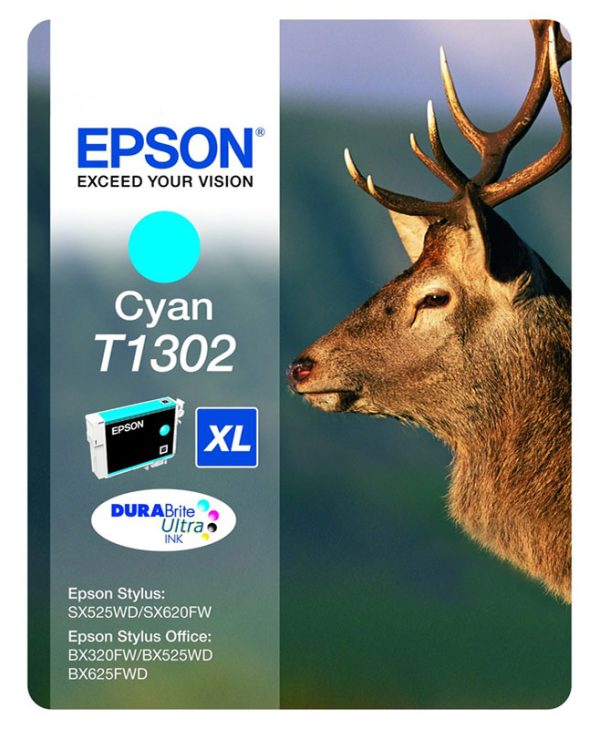 Epson Ink T13024010 Cyan XLarge Size - 765 Pgs