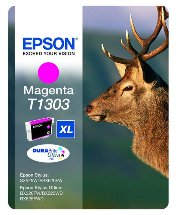Epson Ink T13034010 Magenta XLarge Size - 600 Pgs