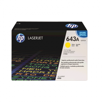 HP Toner Laser LJ 4700 Yellow 10K Pgs (Q5952A)