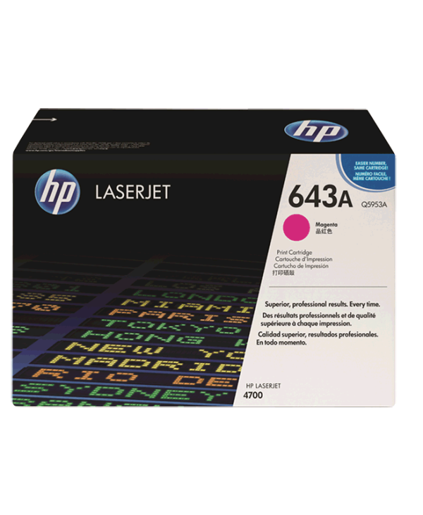 HP Toner Laser LJ 4700 Magenta 10K Pgs (Q5953A)