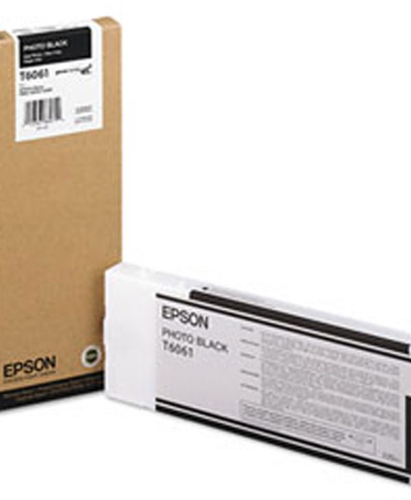 EPSON T606100 PHOTO BLACK 220ml (C13T606100)