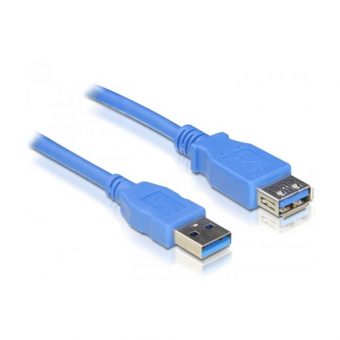 DeLock USB 3.0 M/F 3m Blue 82540