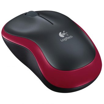 Logitech Wireless Mouse M185 Red 910-002237