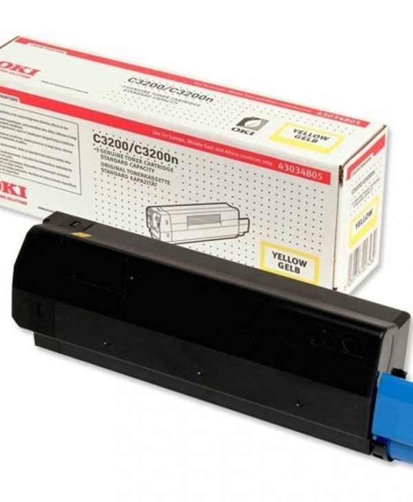 OKI Toner Laser 43034805 Yellow -1500Pages