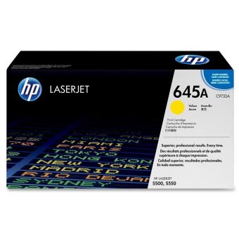 HP Toner Laser LJ 5500 Smart Print Yellow 12K Pgs (C9732A)