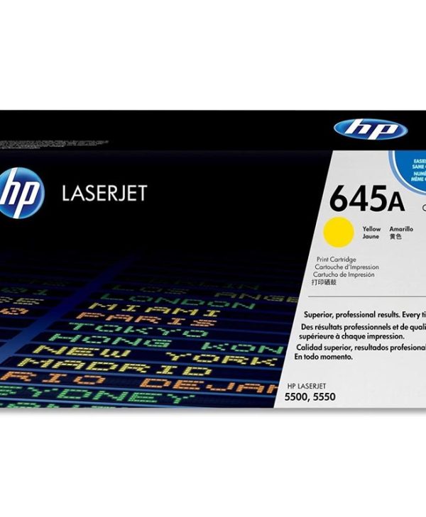 HP Toner Laser LJ 5500 Smart Print Yellow 12K Pgs (C9732A)