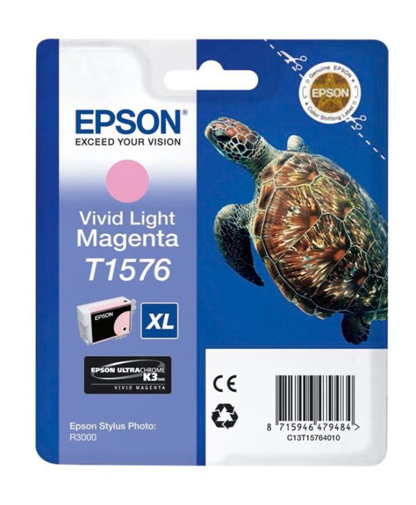 EPSON INK CARTRIDGE MAGENTA-LIGHT C13T15764010
