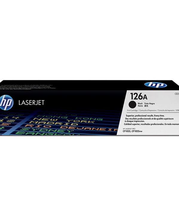 HP 126A Black LaserJet Toner 1.2K Pgs CE310A