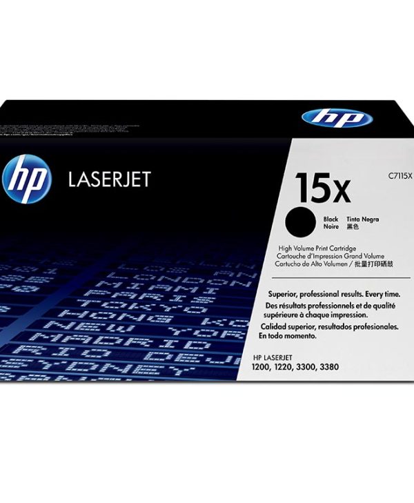 HP 15X Toner Black 3.5K Pgs C7115X