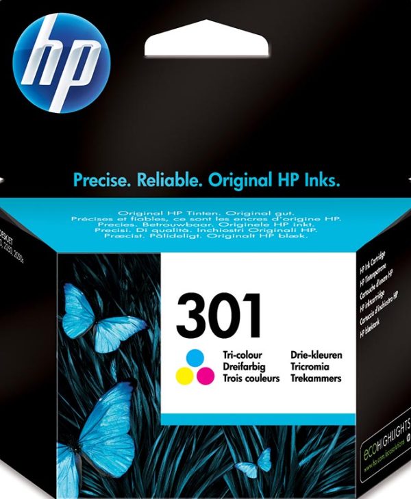 HP 301 Ink Tri-Color 165Pgs CH562EE