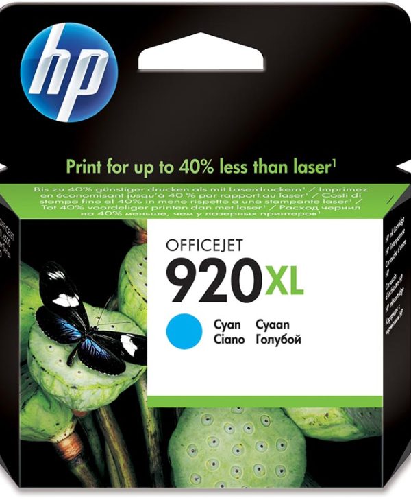 HP 920XL Ink Cyan 700Pgs CD972AE