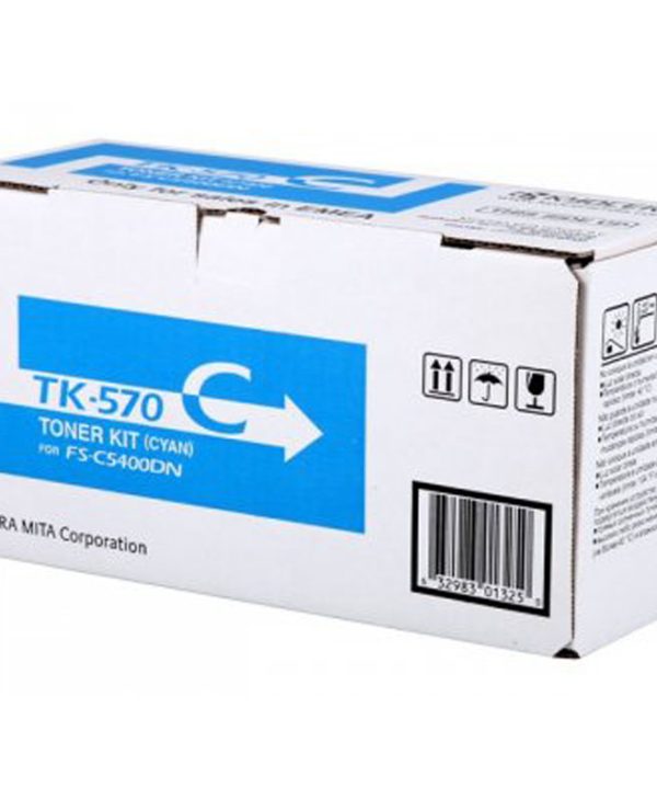 Kyocera Cyan Toner FS C5400DN (12K) (TK-570C)