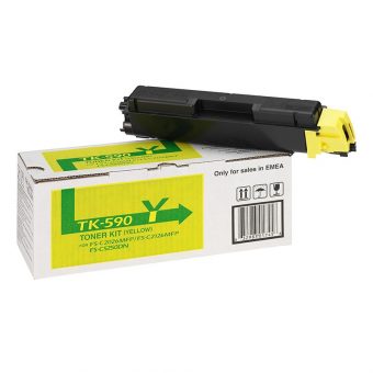 Kyocera Yellow Toner FS C2026/2126MFP (5K) (TK-590Y)